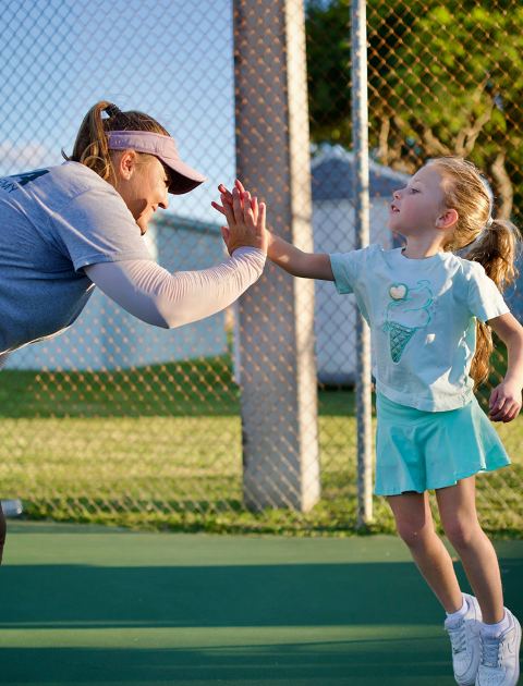 Coached by a champion